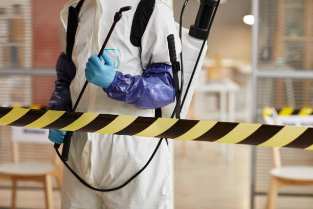Professional Biohazard Cleanup technician working in Maysville, GA